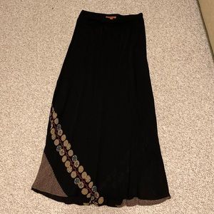 Harari Silk Long Skirt M